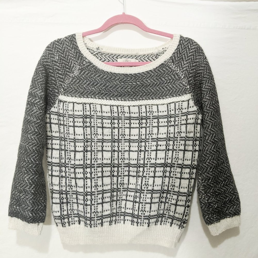 Loft Alpaca Blend Sweater Size S -116